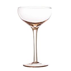 Světle růžová sklenice na šampaňské Bloomingville Champagne Glass