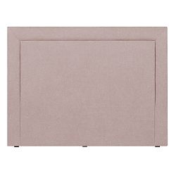 Světle růžové čelo postele Mazzini Sofas Ancona, 180 x 120 cm