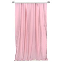 Světle růžový závěs Apolena Simply Sweet, 170 x 270 cm