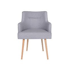 Světle šedá jídelní židle Cosmopolitan Design Venice