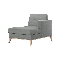 Světle šedá lenoška Stella Cadente Maison Recipe, pravá strana