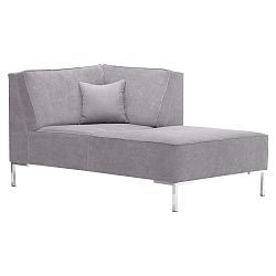 Světle šedá rohová lenoška Corinne Cobson Home Blackbird, pravý roh