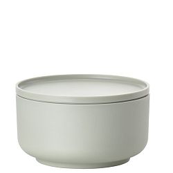 Světle šedá servírovací miska s víkem Zone Peili, 1 l