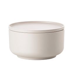 Světle šedá servírovací miska s víkem Zone Peili, 1 l