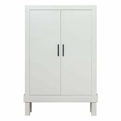 Světle šedá skříňka z borovicového dřeva 107x160 cm Bonk – Basiclabel