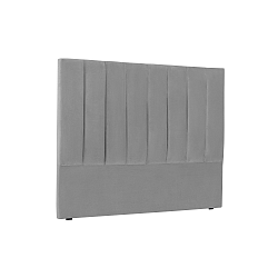 Světle šedé čelo postele Cosmopolitan Los Angeles, šířka 180 cm