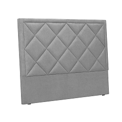 Světle šedé čelo postele Windsor & Co Sofas Superb, 140 x 120 cm