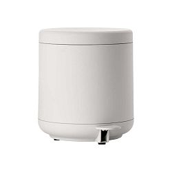 Světle šedý pedálový koš do koupelny Zone Soft Grey, 4 l