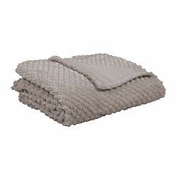 Světle šedý pléd Tiseco Home Studio Pine, 150 x 200 cm