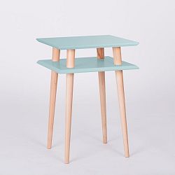 Světle tyrkysový konferenční stolek Ragaba Square, 43 x 43 cm