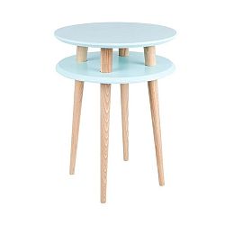 Světle tyrkysový konferenční stolek Ragaba UFO, Ø 45 cm