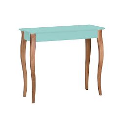 Světle tyrkysový konzolový stolek Ragaba Lillo, šířka 85 cm