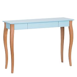 Světle tyrkysový psací stůl Ragaba Lillo, délka 105 cm