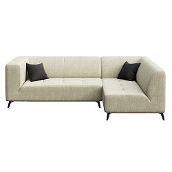 Světle zelená pohovka s lenoškou na pravé straně MESONICA Toro