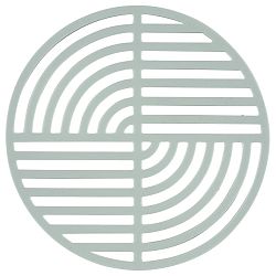 Světle zelená silikonová podložka pod horké nádoby Zone Trudo