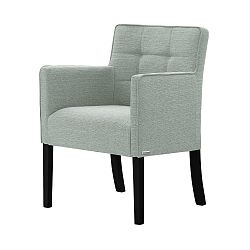 Světle zelená židle s černými nohami Ted Lapidus Maison Freesia