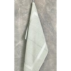 Světle zelený bavlněný ručník My Home Plus Relax, 50 x 80 cm