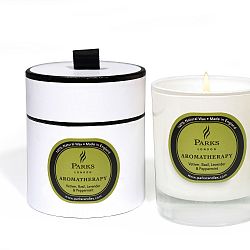 Svíčka s vůní bazalky, levandule, máty a vetiveru Parks Candles London, 50 hodin hoření
