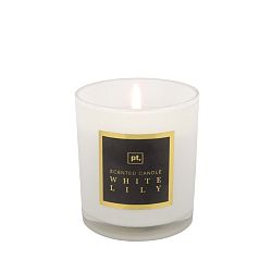 Svíčka s vůní bílé lilie PT LIVING Scented Candle, doba hoření 35 hodin