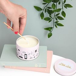 Svíčka s vůní čajových lístků Mr. Wonderful, 15 hodin hoření