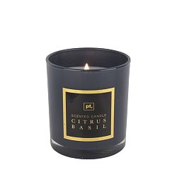 Svíčka s vůní citrusu a bazalky PT LIVING Scented Candle, doba hoření 35 hodin