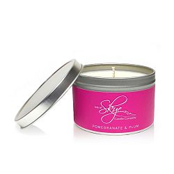 Svíčka s vůní granátového jablka a švestek Skye Candles Container, délka hoření 30 hodin