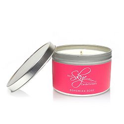 Svíčka s vůní jantaru a růže Skye Candles Container, délka hoření 30 hodin