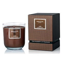 Svíčka s vůní jantaru a santalového dřeva  Bahoma London, 75 hodin hoření