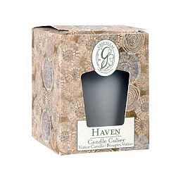 Svíčka s vůní jasmínu Greenleaf Haven, doba hoření 15 hodin