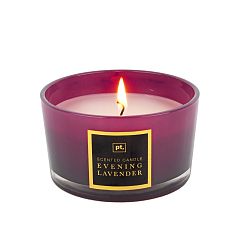 Svíčka s vůní levandule PT LIVING Scented Candle, doba hoření 27 hodin
