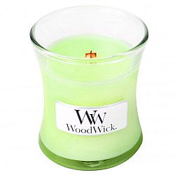 Svíčka s vůní máty, bazalky a růžového dřeva WoodWick, doba hoření 20 hodin