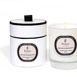 Svíčka s vůní plumérie, růže, frézie a lilie Parks Candles London, 50 hodin hoření