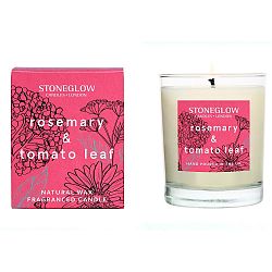 Svíčka s vůní rajčatových listů a rozmarýnu Stoneglow, doba hoření 35 hodin