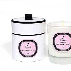 Svíčka s vůní růže Parks Candles London, 45 hodin hoření