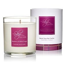 Svíčka s vůní skořicové kůry, vanilky, zázvoru a malin Skye Candles Tumbler, délka hoření 45 hodin