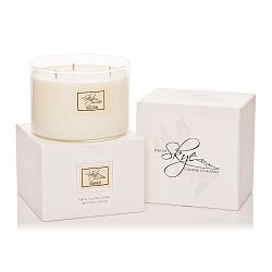 Svíčka s vůní vanilky a fíků Skye Candles Wick, délka hoření 30 hodin
