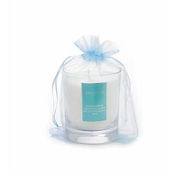 Svíčka v organzovém sáčku s vůní citrusů a mechu Bahoma London Eau de Mer, 55 hodin hoření