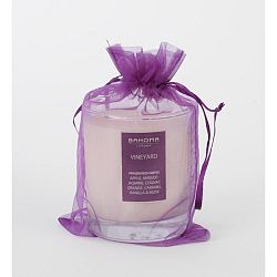 Svíčka v organzovém sáčku s vůní vinice Bahoma London, 55 hodin hoření