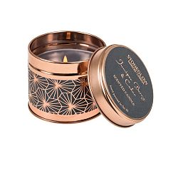 Svíčka v plechovce s vůní jalovce a cedru Stoneglow, doba hoření 35 hodin