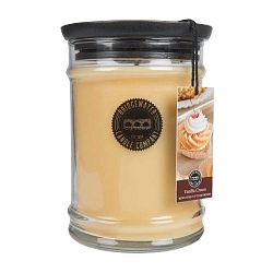 Svíčka ve skleněné dóze Bridgewater candle Company Vanilla Cream, doba hoření 140-160 hodin