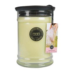 Svíčka ve skleněné dóze s vůní květin a citrusů Bridgewater candle Company Spring Dress, doba hoření 140-160 hodin