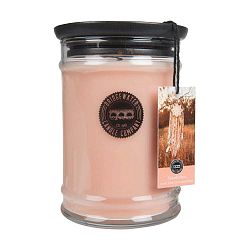 Svíčka ve skleněné dóze s vůní meruňky a vanilky Bridgewater candle Company Wanderlust, doba hoření 140-160 hodin