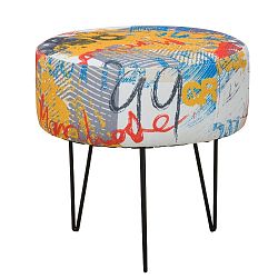 Taburet s konstrukcí z borovicového dřeva Mauro Ferretti Times Square