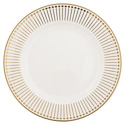 Talířek s s dekorem ve zlaté barvě Green Gate Chloe