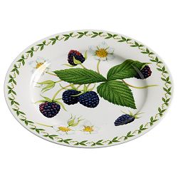 Talířek z kostního porcelánu Maxwell & Williams Orchard Fruits Blackberry, ⌀ 20 cm