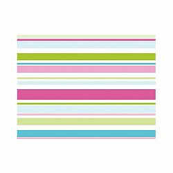 Tapeta z netkané textilie 200 cm x 154 cm Bright Stripes – Artgeist