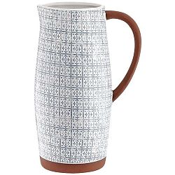 Terakotový džbán s modrým vzorem Ladelle Tapas, 2 l