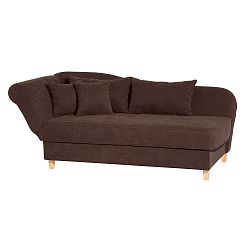 Tmavě hnědá lenoška se sedem na pravé straně Max Winzer Selma