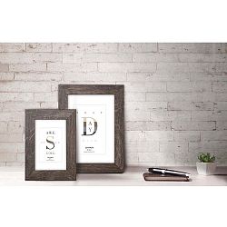 Tmavě hnědý rámeček na fotografii Styler Yellowstone, 40 x 50 cm