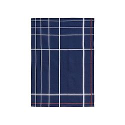 Tmavě modrá bavlněná kuchyňská utěrka Zone Garro, 50 x 70 cm